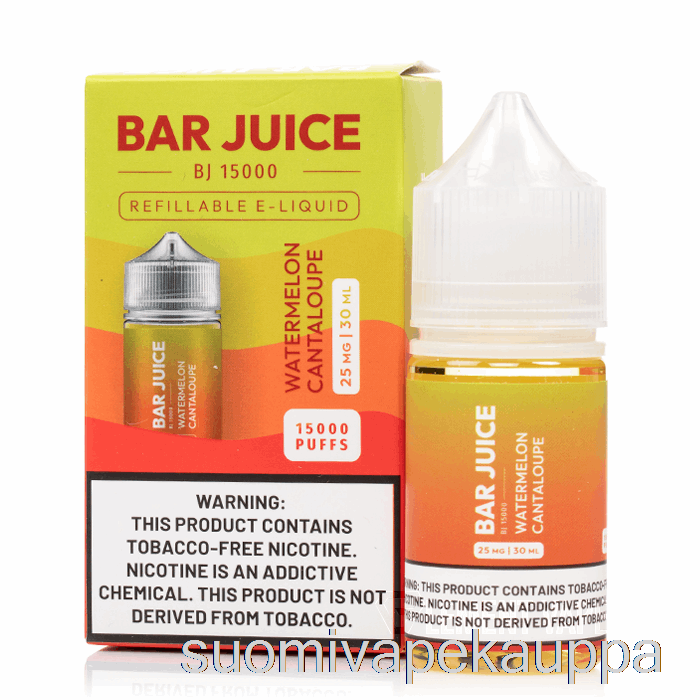 Vape Suomi Vesimeloni Cantaloupe - Patukkamehu - 30ml 25mg